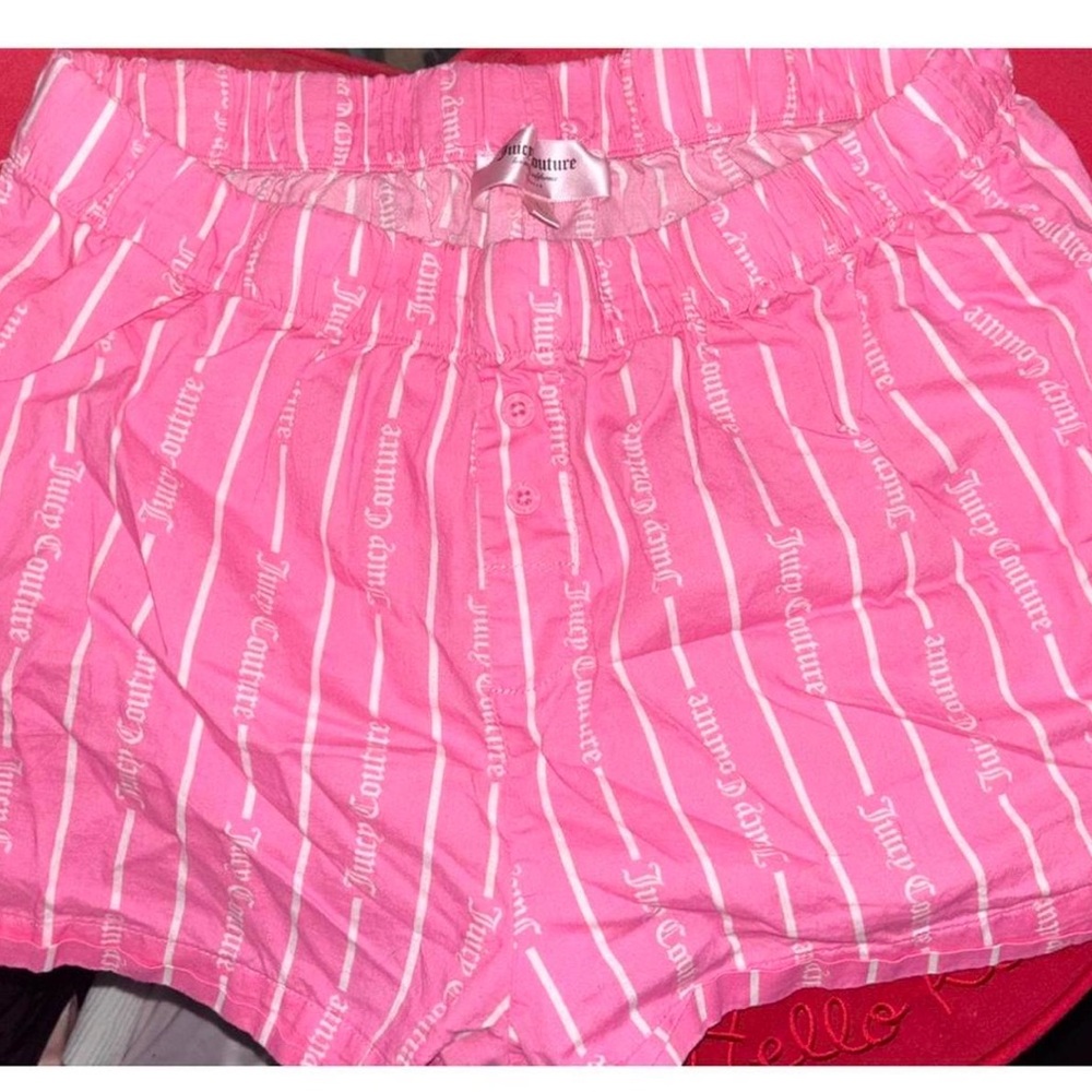 Juicy Couture Pink Sleepwear Shorts